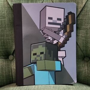 Minecraft Skeleton and Zombie Notebook